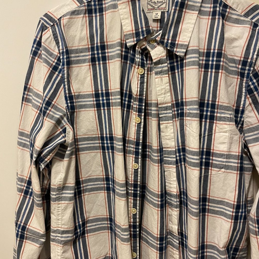 Lucky Brand Slim Fit Long-Sleeved Size Medium